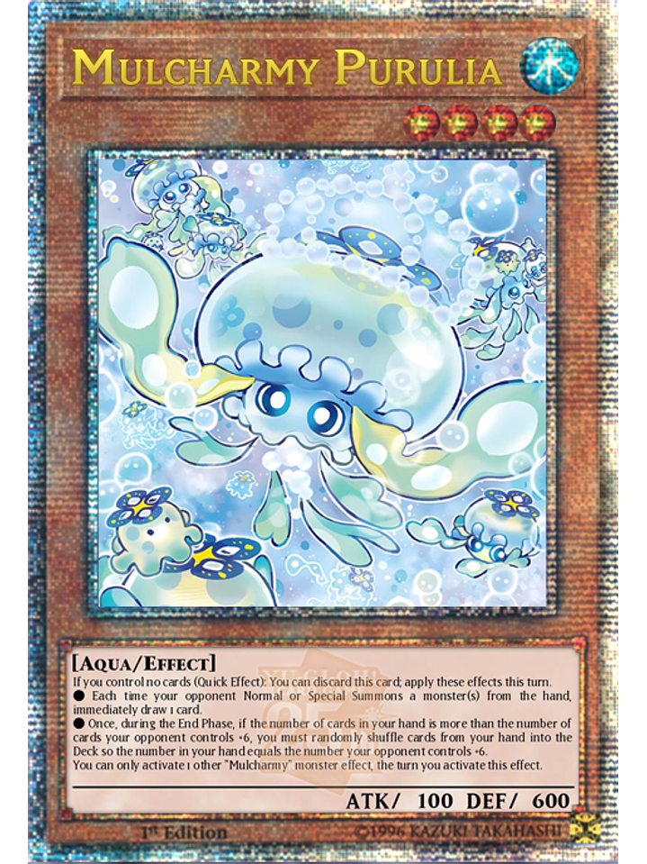 Mulcharmy Purulia - INFO-EN027 - Quarter Century Secret Rare 1st Edition 1