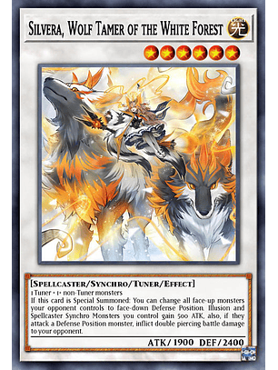 Silvera, Wolf Tamer of the White Forest - INFO-EN038 - Ultra Rare 1st Edition