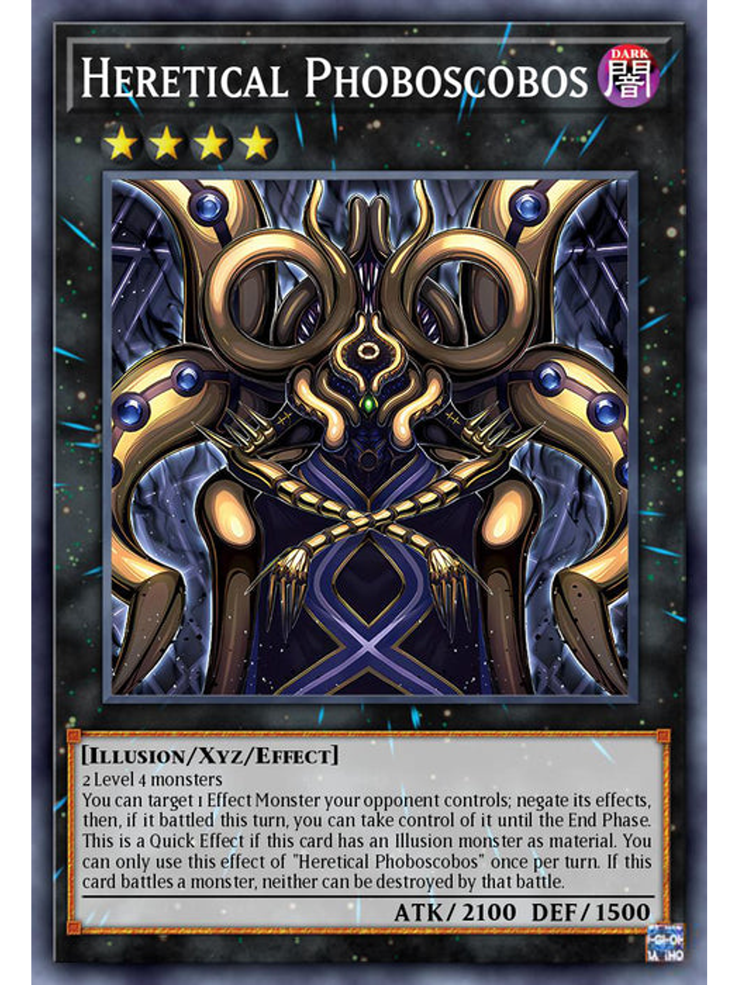 Heretical Phobos Covos - INFO-EN045 - Super Rare 1st Edition 1