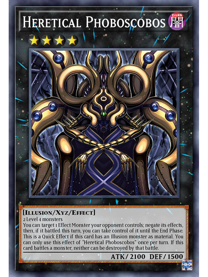 Heretical Phobos Covos - INFO-EN045 - Super Rare 1st Edition 1