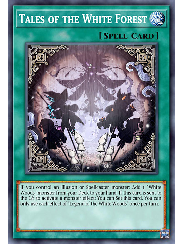 Tales of the White Forest - INFO-EN058 - Ultra Rare 1st Edition 1