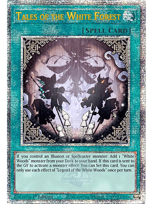 Tales of the White Forest - INFO-EN058 - Quarter Century Secret Rare 1st Edition