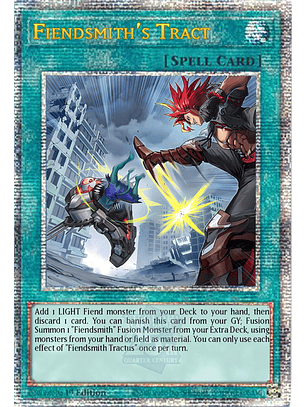 Fiendsmith's Tract - INFO-EN061 - Quarter Century Secret Rare 1st Edition