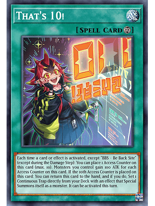 That's 10! - INFO-EN067 - Common 1st Edition