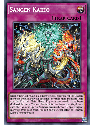 Sangen Kaiho - INFO-EN073 - Common 1st Edition