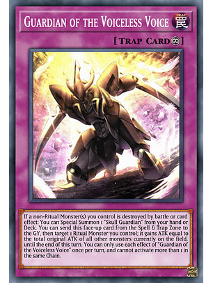 Guardian of the Voiceless Voice - INFO-EN074 - Common 1st Edition