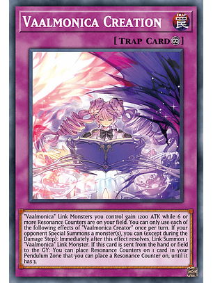 Vaalmonica Creation - INFO-EN075 - Common 1st Edition