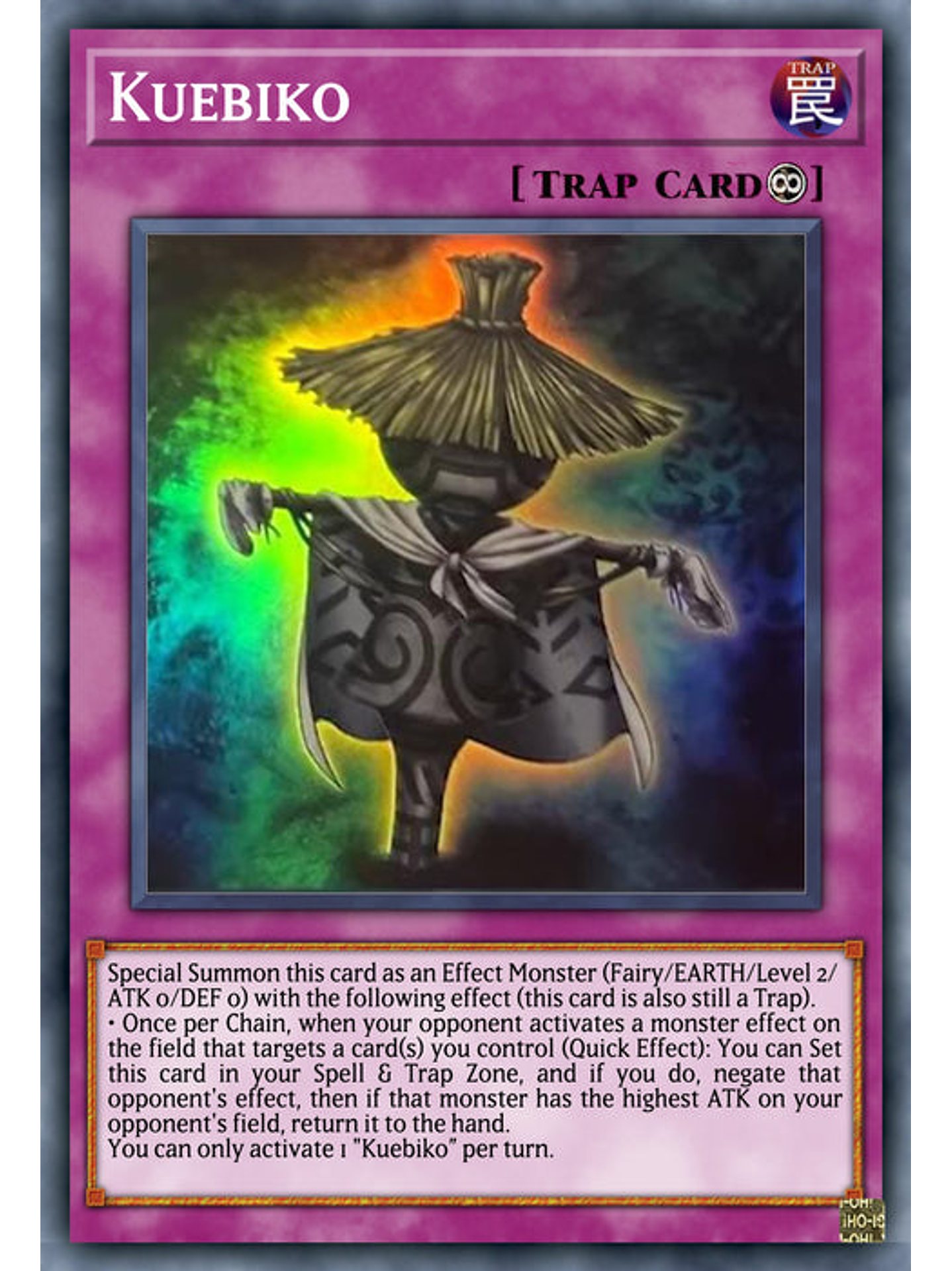 Kuebiko - INFO-EN083 - Super Rare 1st Edition 1