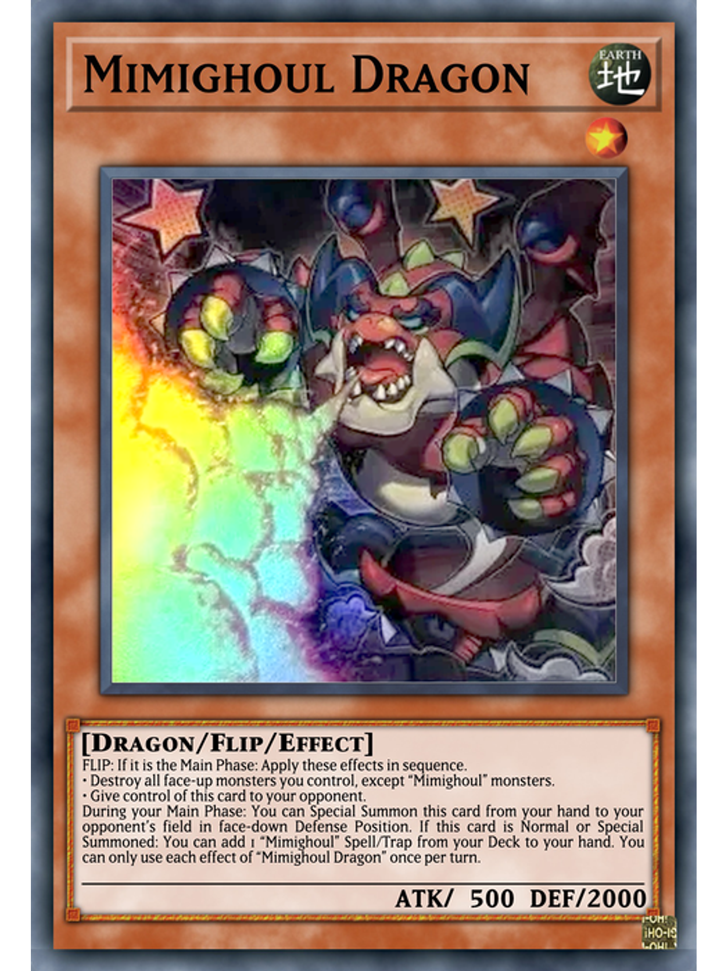 Mimighoul Dragon - INFO-EN091 - Super Rare 1st Edition 1