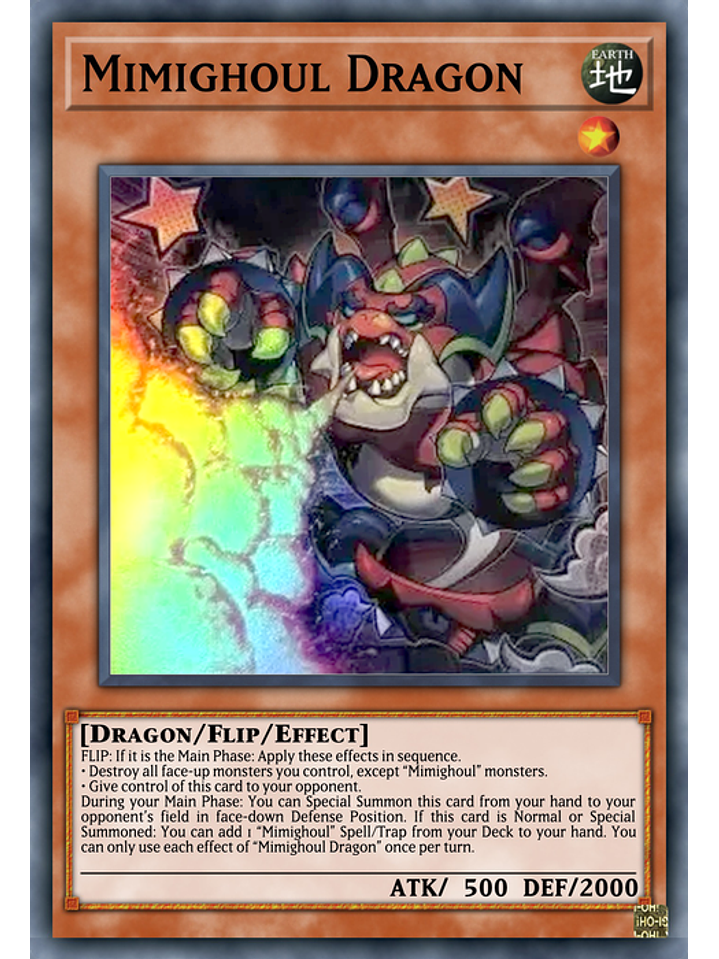 Mimighoul Dragon - INFO-EN091 - Super Rare 1st Edition 1