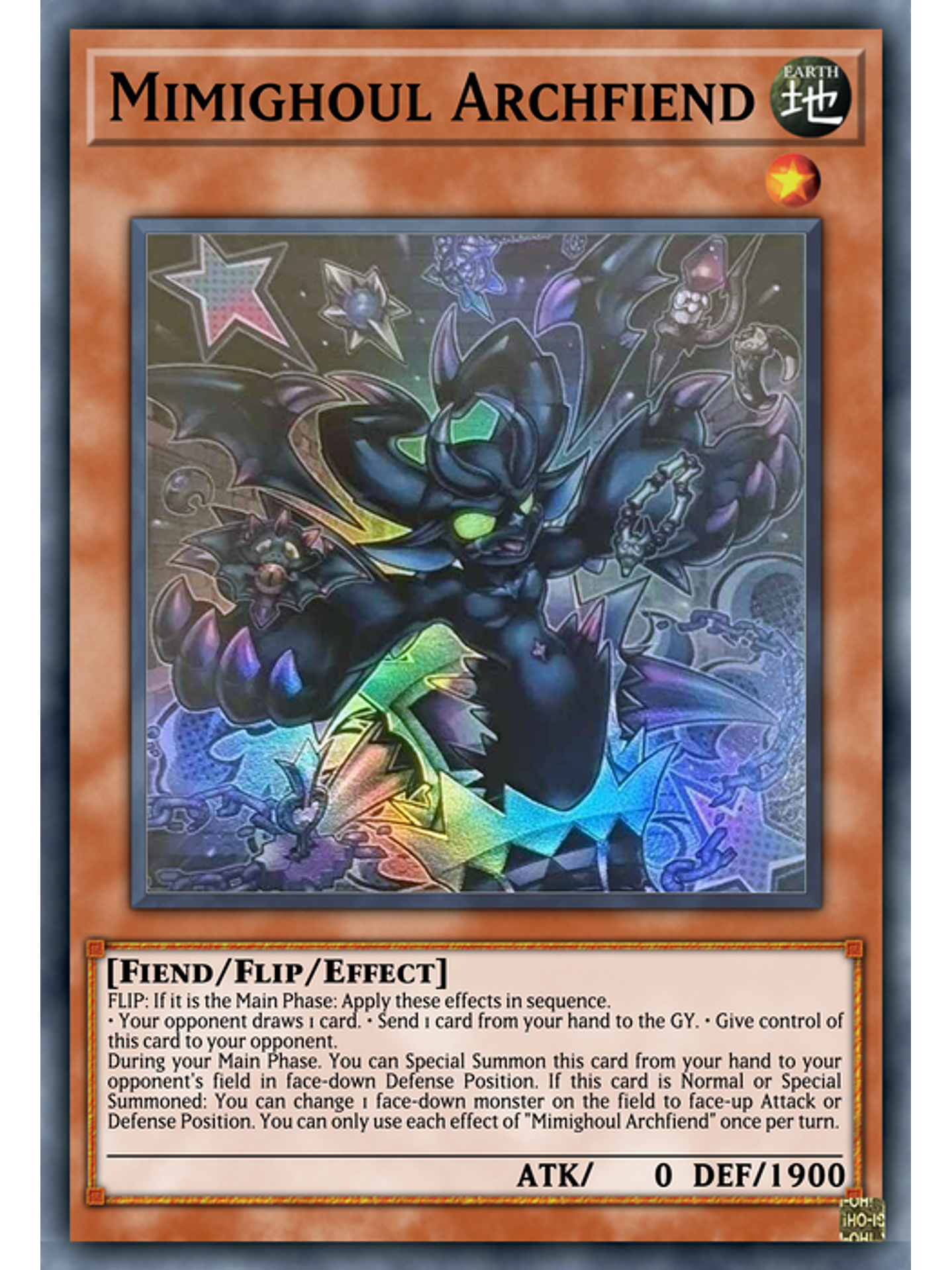 Mimighoul Archfiend - INFO-EN093 - Super Rare 1st Edition 1