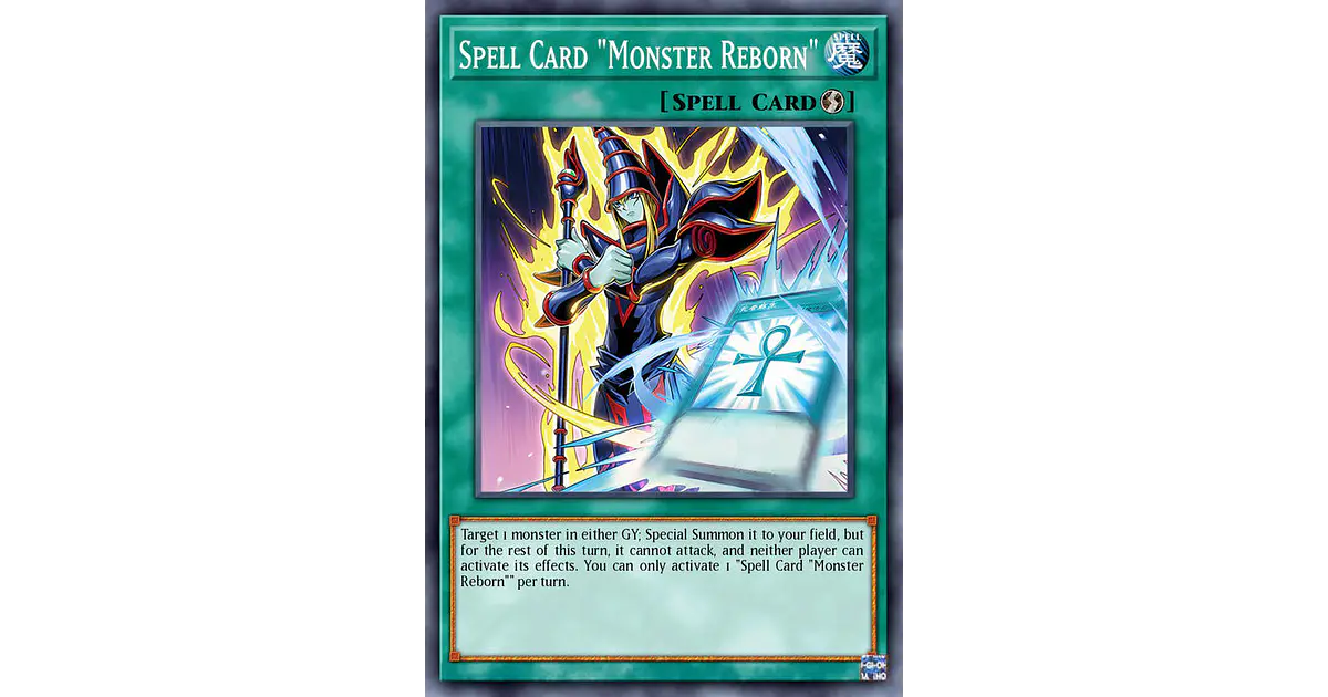 yugioh spell card monster reborn SDBE-EN028 Monster Reborn