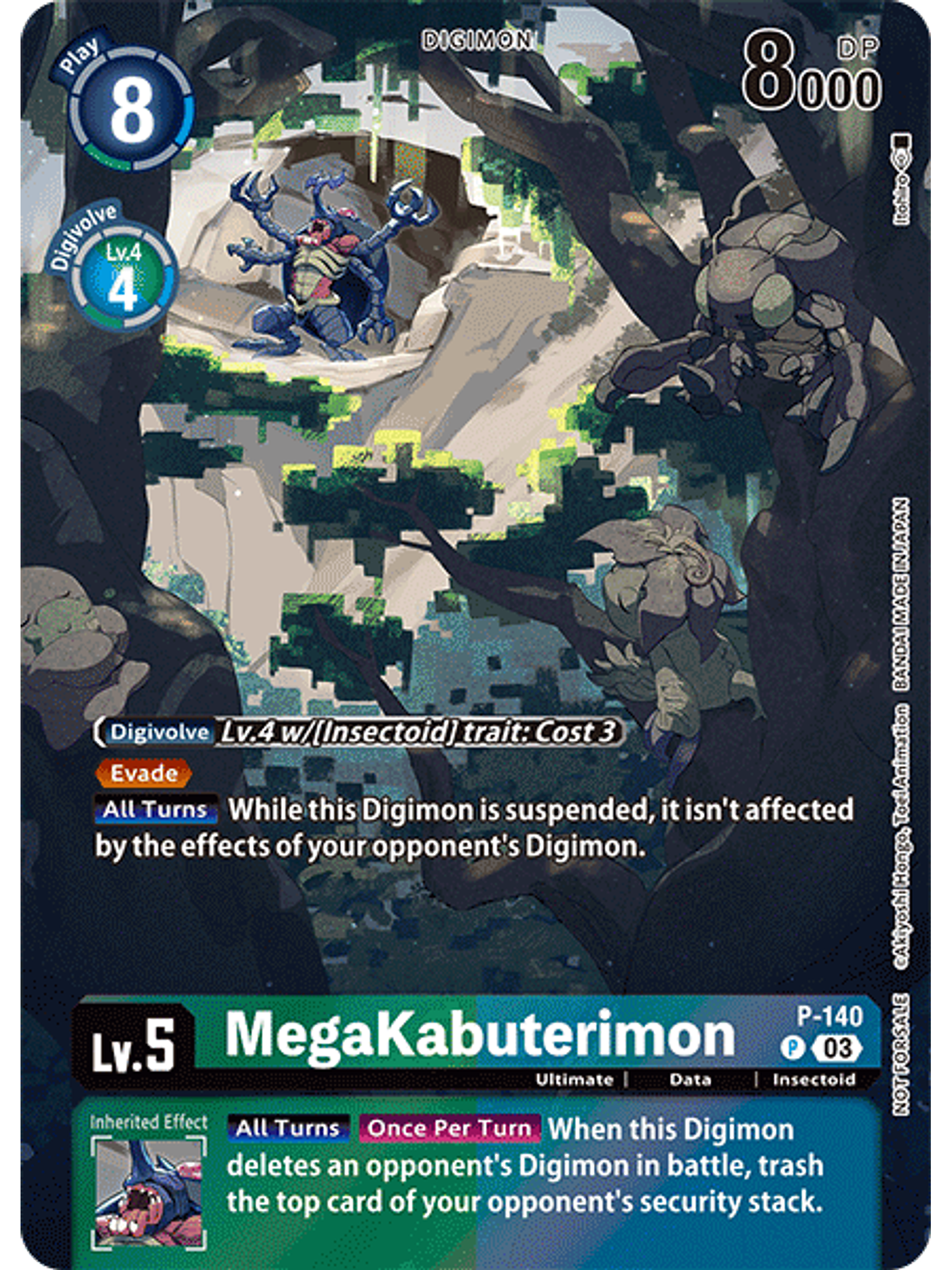 P-140 P MegaKabuterimon 1