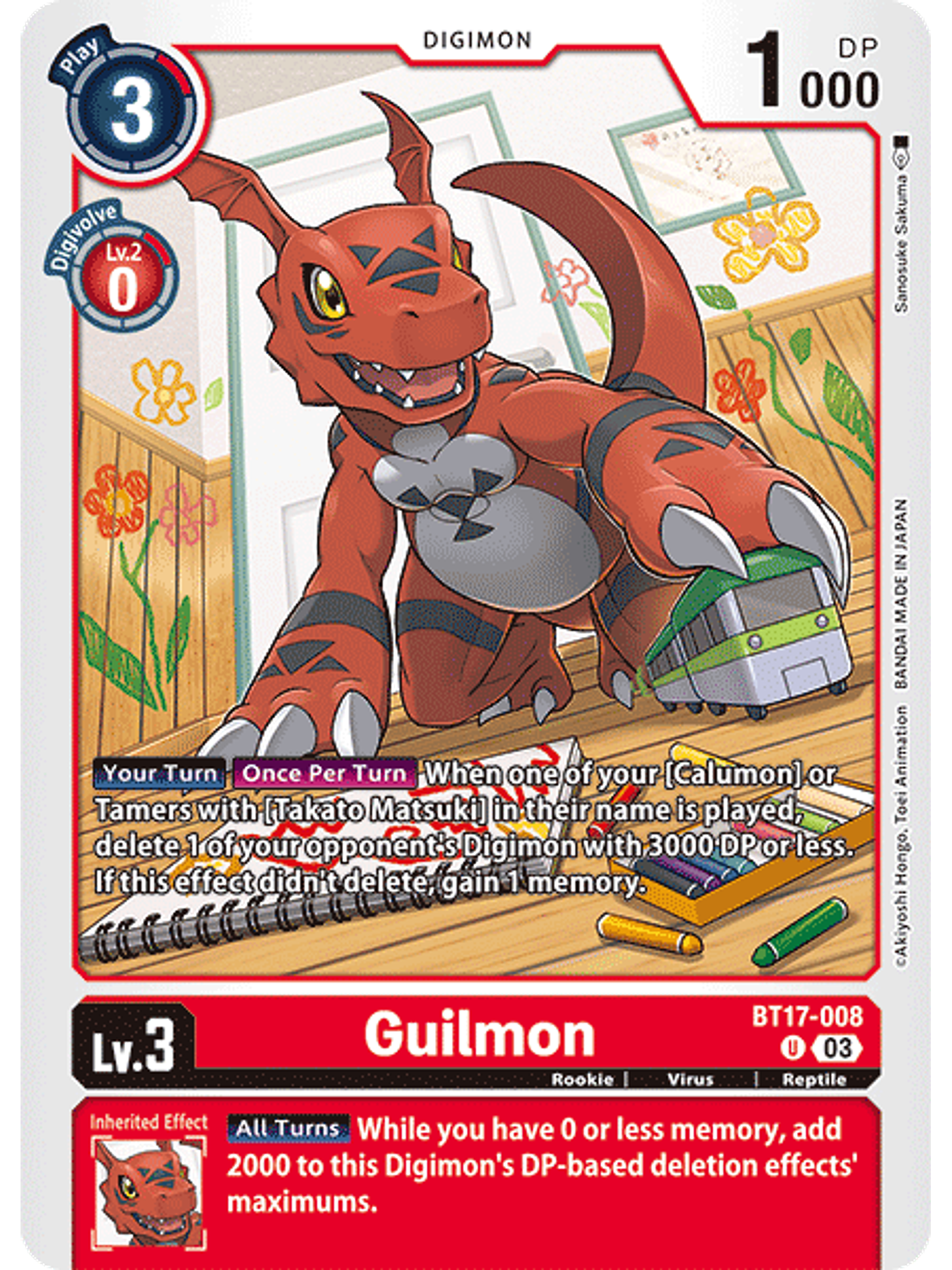 BT17-008 U Guilmon 1