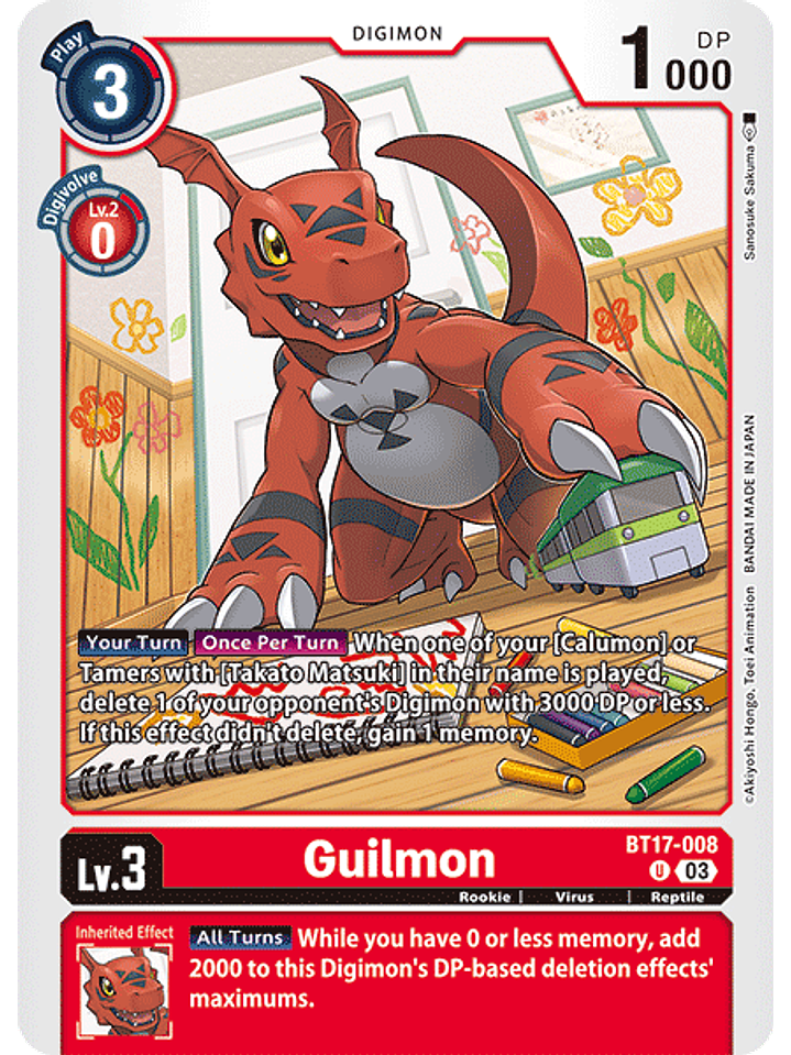 BT17-008 U Guilmon 1
