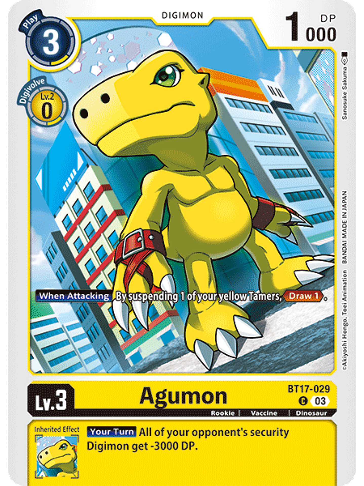BT17-029 C Agumon 1