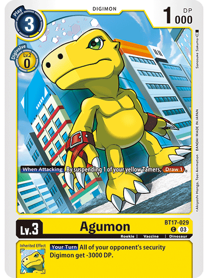 BT17-029 C Agumon 1