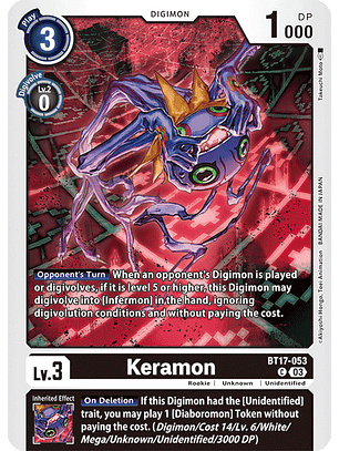 BT17-053 C Keramon