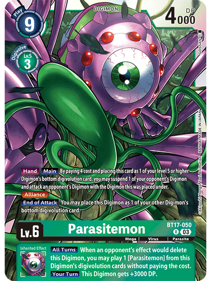 BT17-050 R Parasitemon 1
