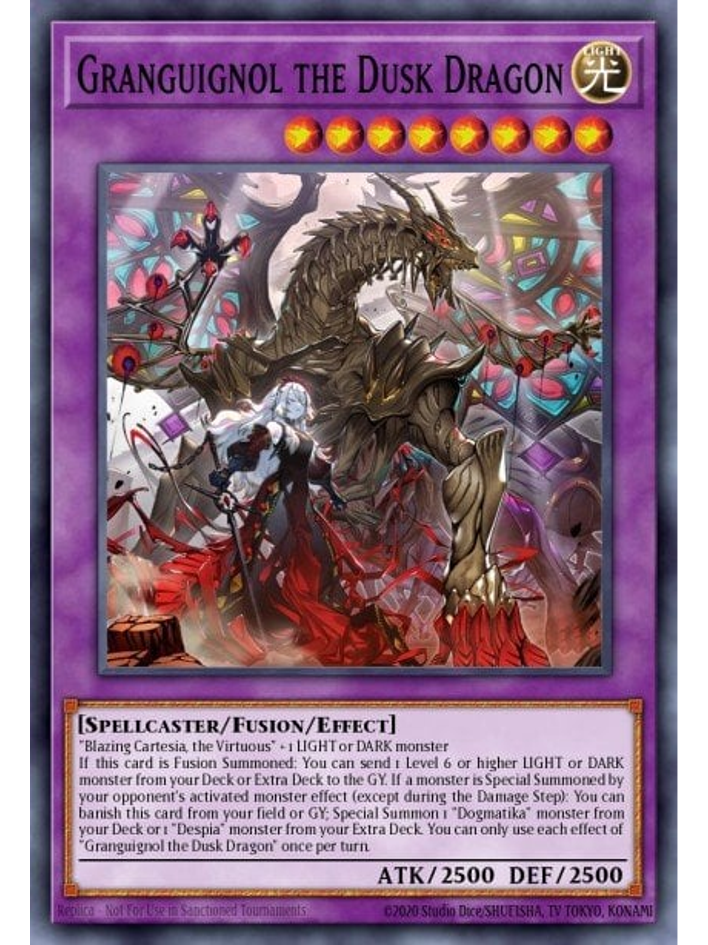 Granguignol the Dusk Dragon - BLTR-EN087 - Secret Rare 1st Edition 1