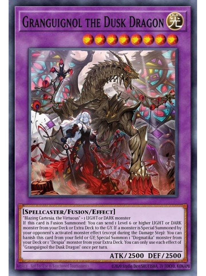 Granguignol the Dusk Dragon - BLTR-EN087 - Secret Rare 1st Edition 1
