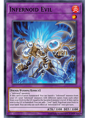 Infernoid Evil - BLTR-EN013 - Secret Rare 1st Edition