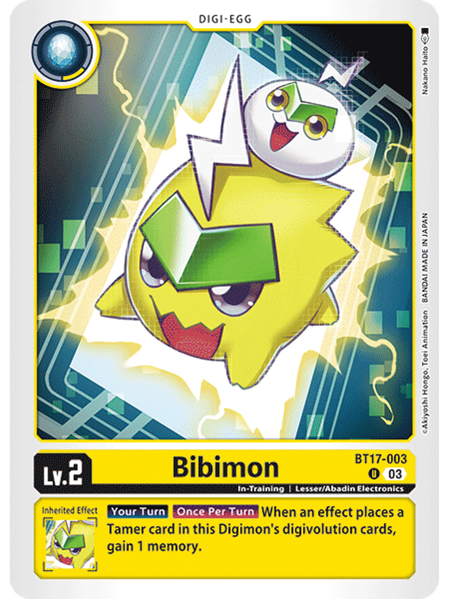BT17-003 U Bibimon 1