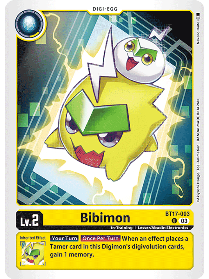 BT17-003 U Bibimon 1
