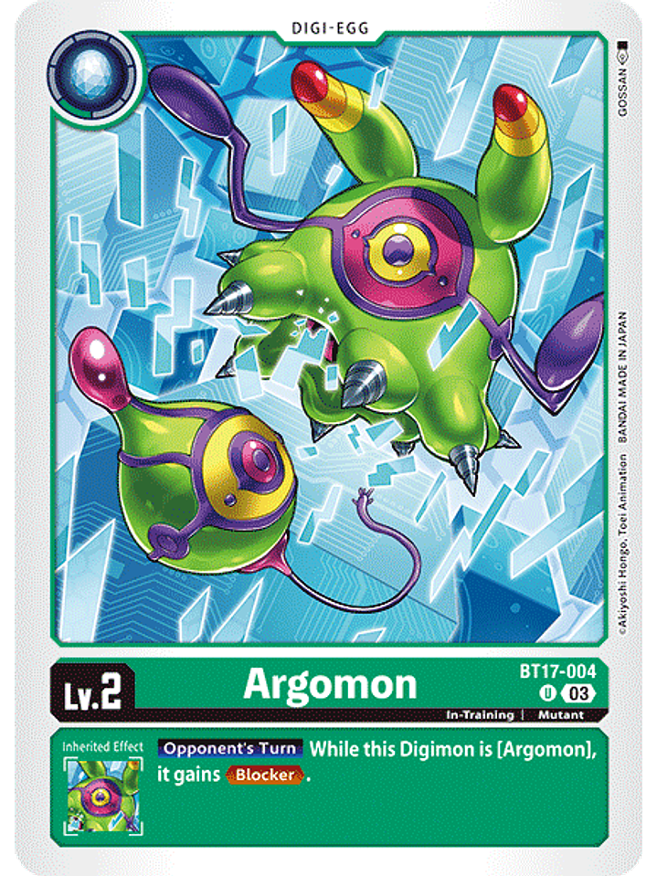 BT17-004 U Argomon 1