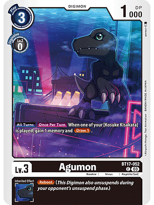 BT17-052 C Agumon