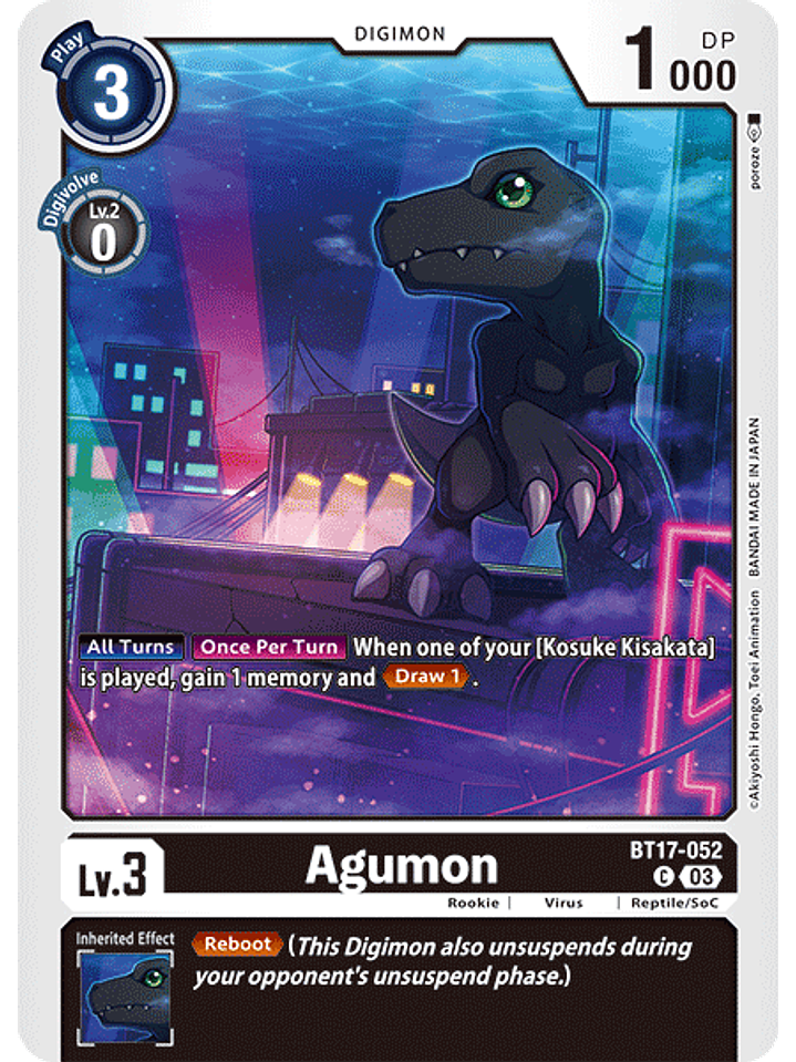 BT17-052 C Agumon 1