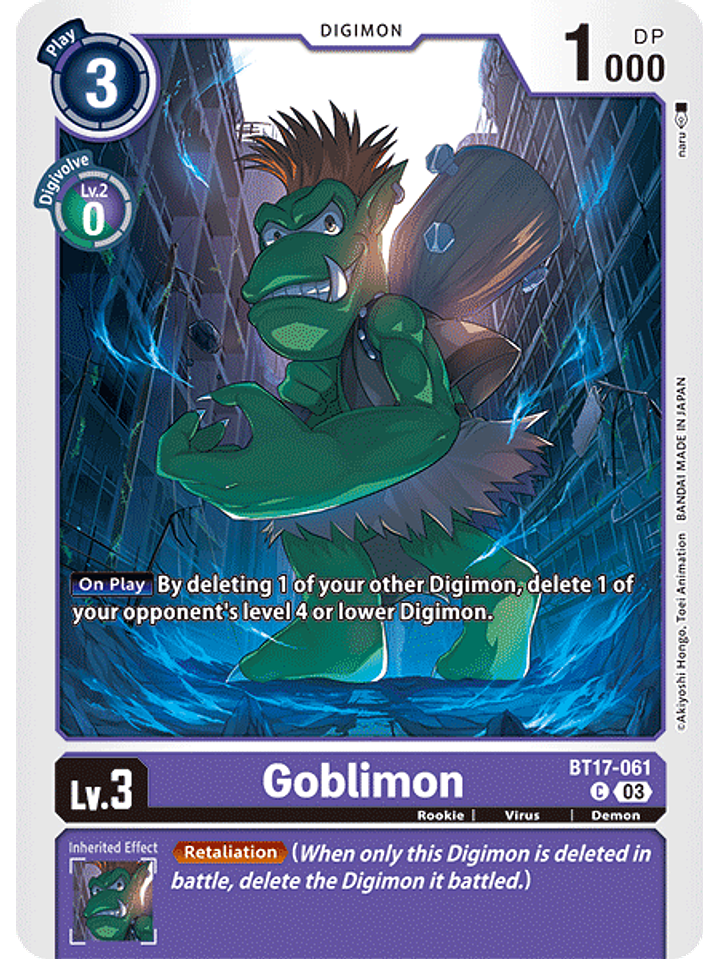 BT17-061 C Goblimon 1