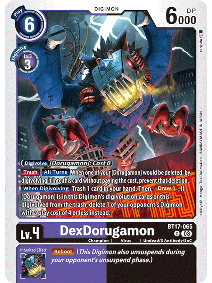 BT17-065 C DexDorugamon 1
