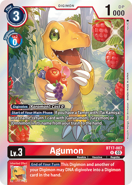 BT17-007 R Agumon