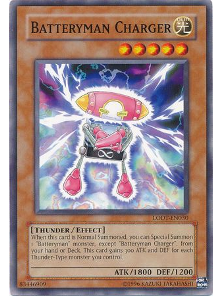 Batteryman Charger - LODT-EN030 - Common Unlimited (2024 Reprint) 1