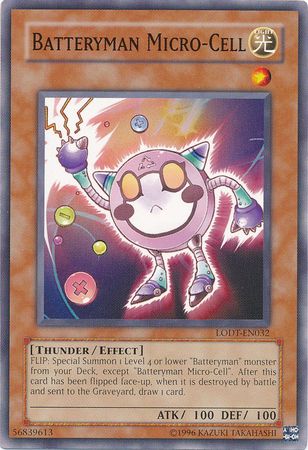 Batteryman Micro-Cell - LODT-EN032 - Common Unlimited (2024 Reprint)