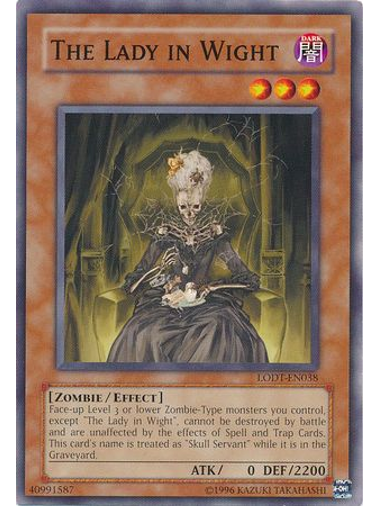 The Lady in Wight - LODT-EN038 - Common Unlimited (2024 Reprint) 1