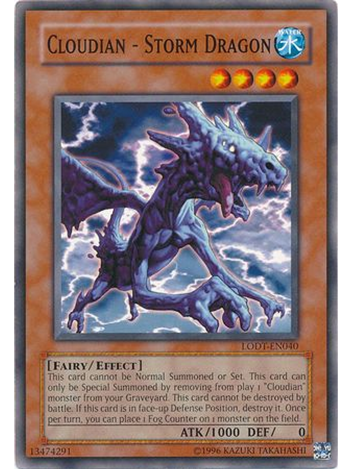 Cloudian - Storm Dragon - LODT-EN040 - Common Unlimited (2024 Reprint) 1