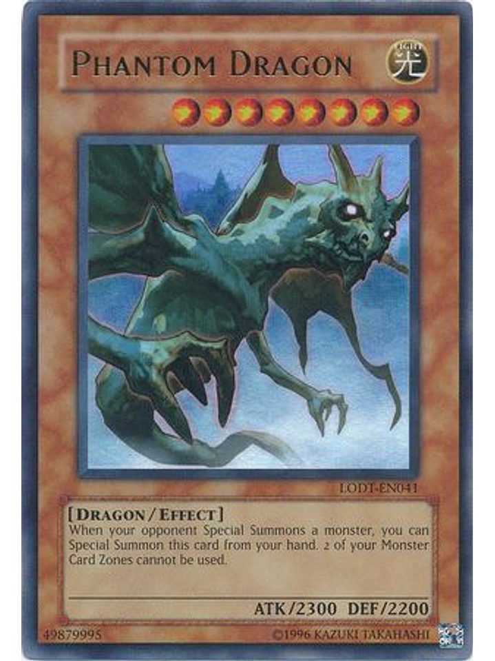 Phantom Dragon - LODT-EN041 - Ultra Rare Unlimited (2024 Reprint) 1