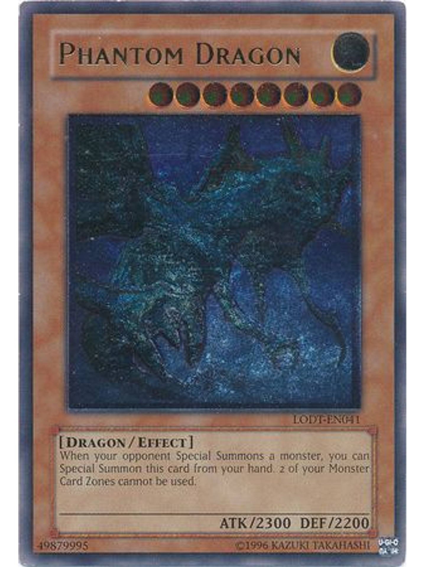 Phantom Dragon - LODT-EN041 - Ultimate Rare Unlimited (2024 Reprint) 1