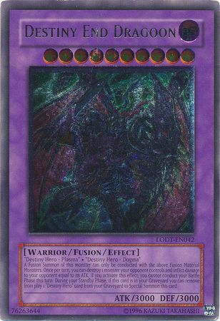 Destiny End Dragoon - LODT-EN042 - Ultimate Rare Unlimited (2024 Reprint)