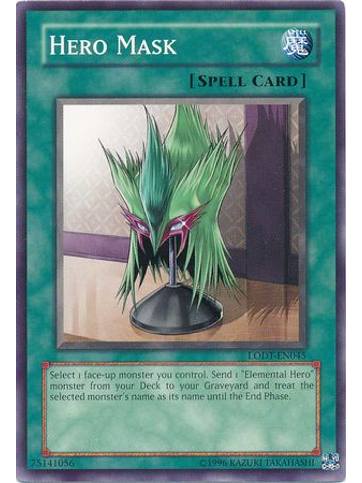 Hero Mask - LODT-EN045 - Common Unlimited (2024 Reprint) 1