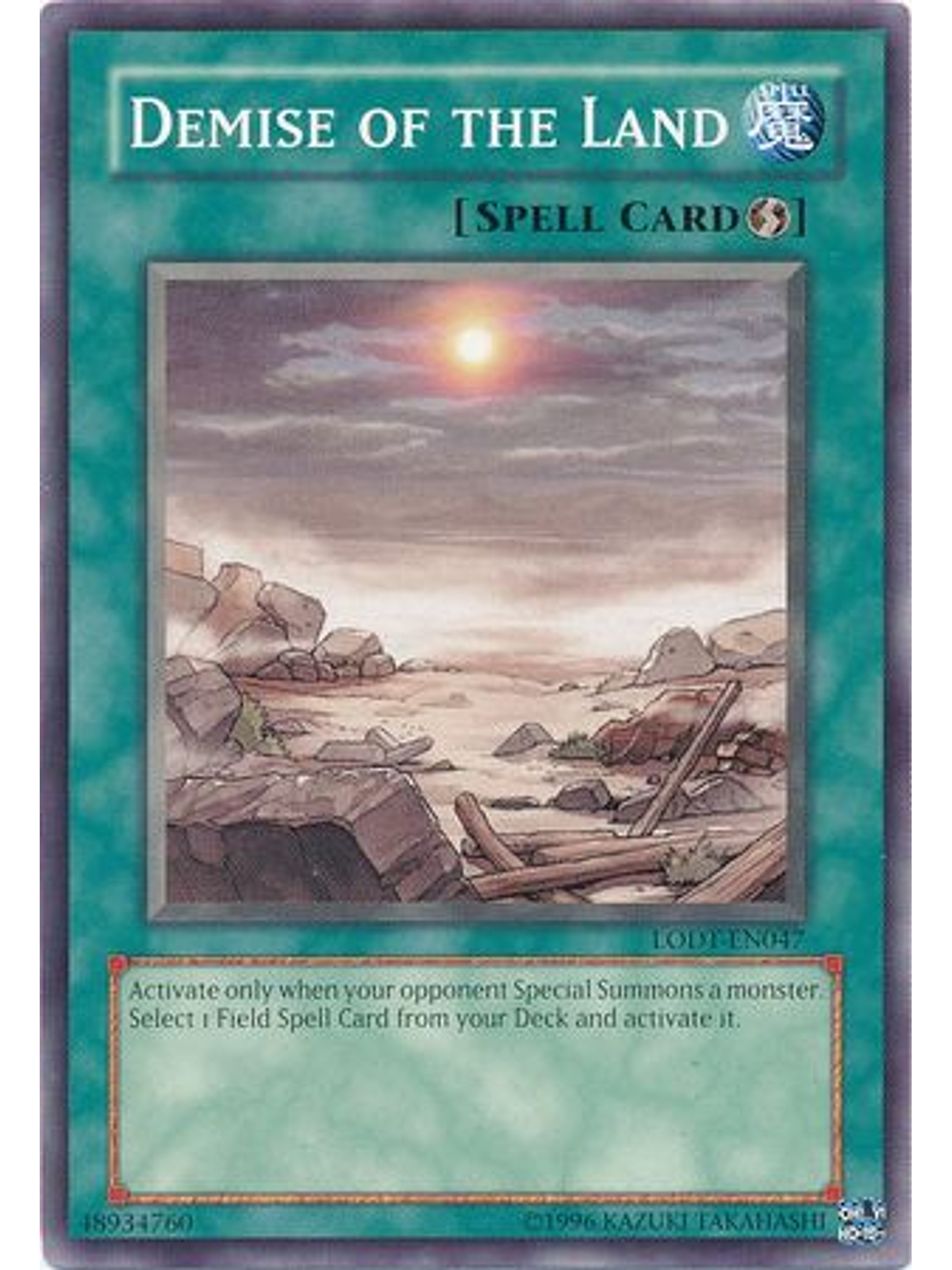 Demise of the Land - LODT-EN047 - Common Unlimited (2024 Reprint) 1