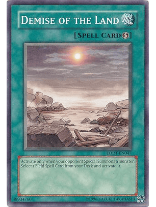 Demise of the Land - LODT-EN047 - Common Unlimited (2024 Reprint)