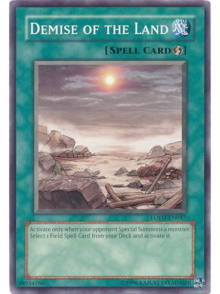 Demise of the Land - LODT-EN047 - Common Unlimited (2024 Reprint) 1