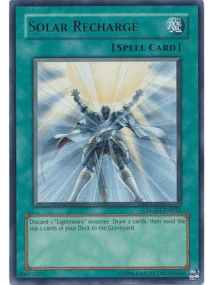 Solar Recharge - LODT-EN052 - Ultra Rare Unlimited (2024 Reprint)