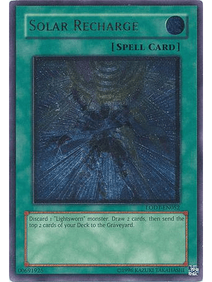 Solar Recharge - LODT-EN052 - Ultimate Rare Unlimited (2024 Reprint)