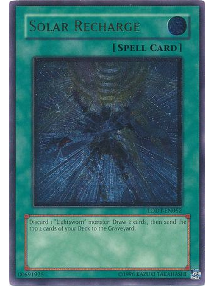 Solar Recharge - LODT-EN052 - Ultimate Rare Unlimited (2024 Reprint) 1