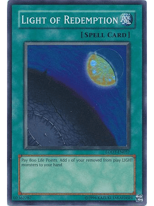 Light of Redemption - LODT-EN057 - Super Rare Unlimited (2024 Reprint)