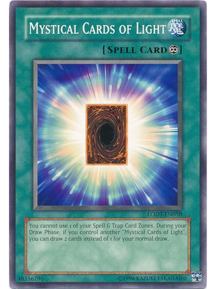 Mystical Cards of Light - LODT-EN058 - Common Unlimited (2024 Reprint) 1